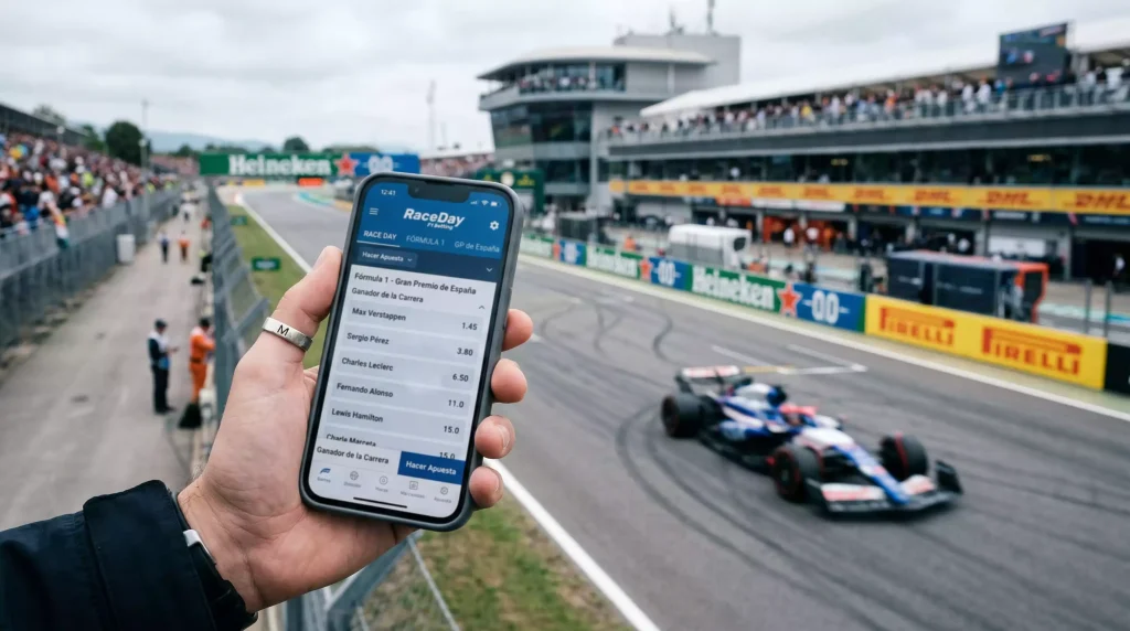 Cuotas decimales en apuestas de Fórmula 1