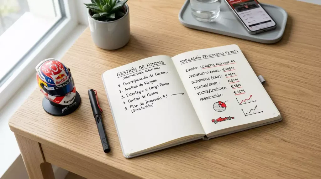 Gestión de bankroll para apuestas en Fórmula 1